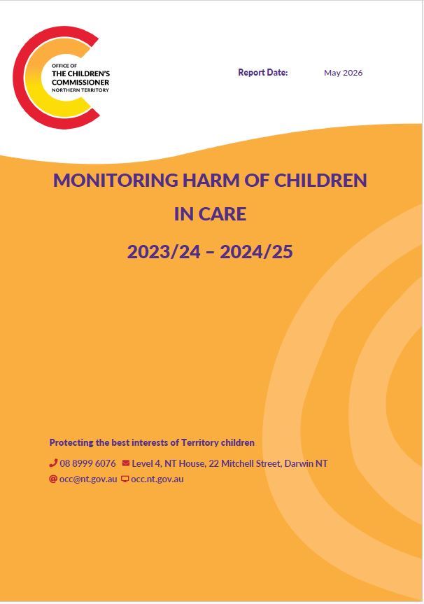 Monitoring Harm of Children in Care 2023/24 - 2024/25