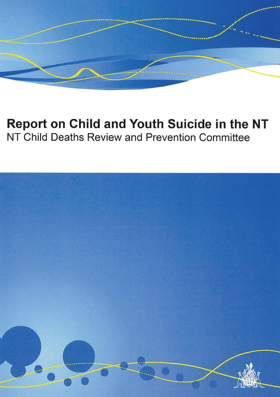 Report on Child and Youth Suicide
