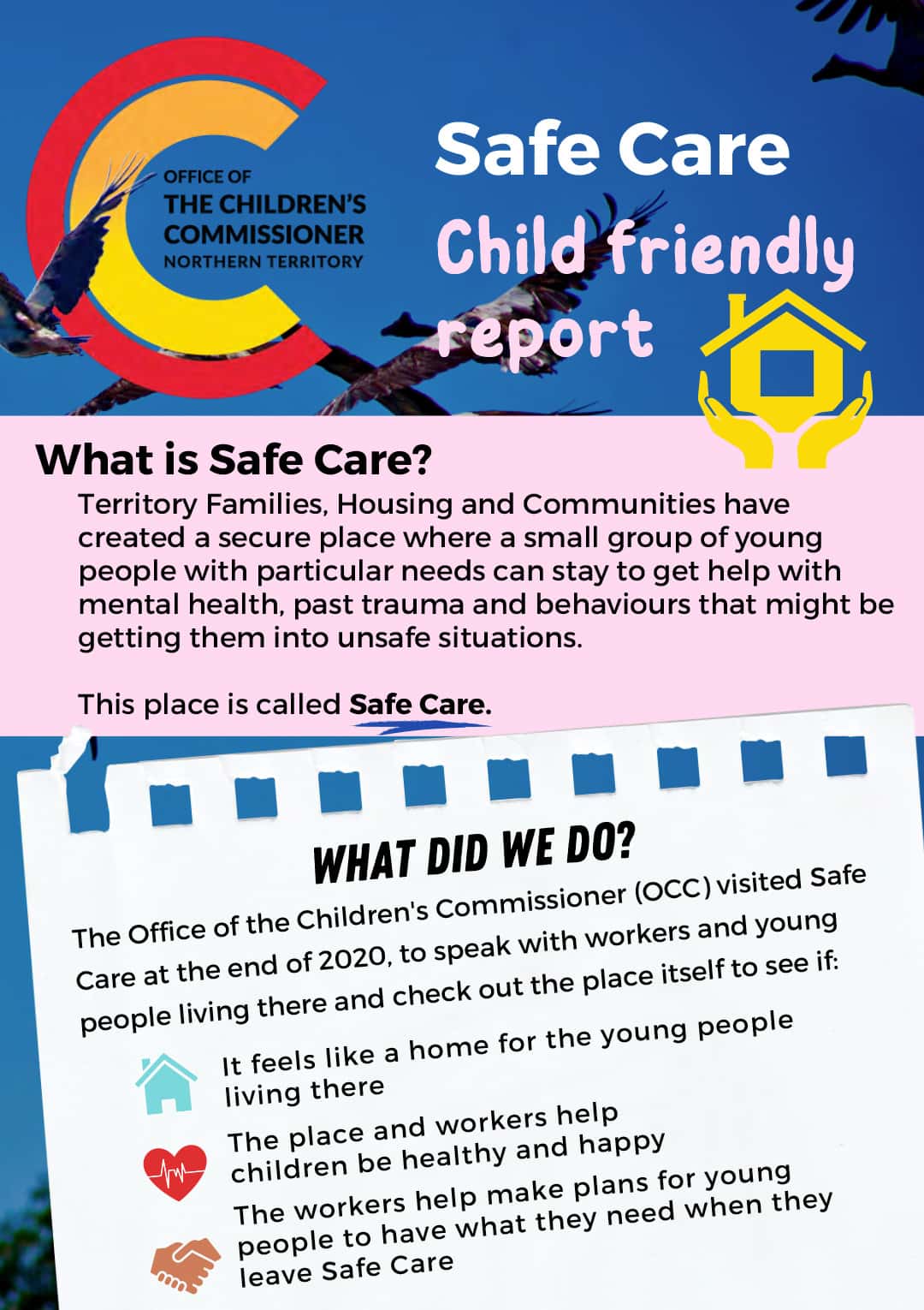 Safe Care Child Friendly Report